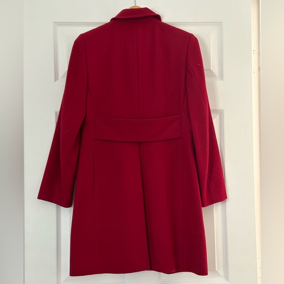 Banana Republic Red Coat, S Petite - Picture 4 of 8